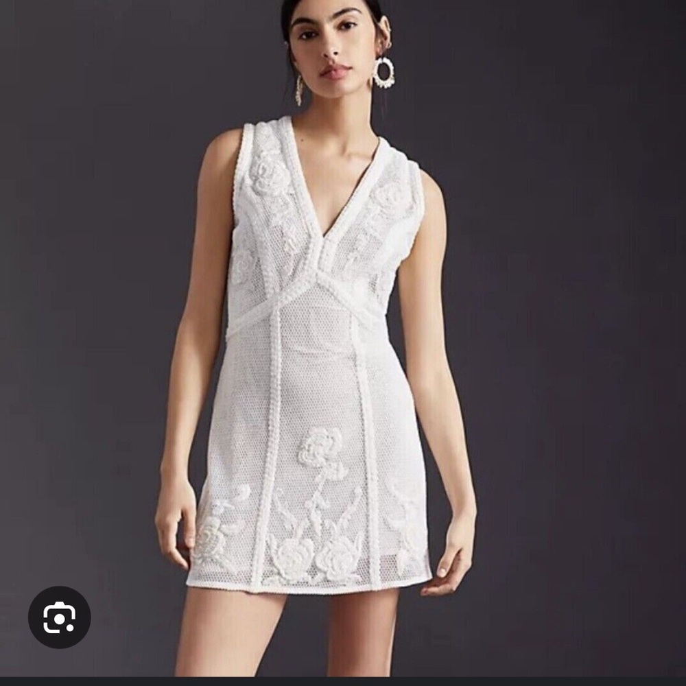 Not so serious beaded mini dress